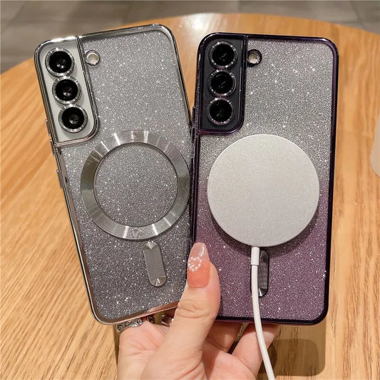 Galaxy Series - Luxury Glitter Magsafe Case