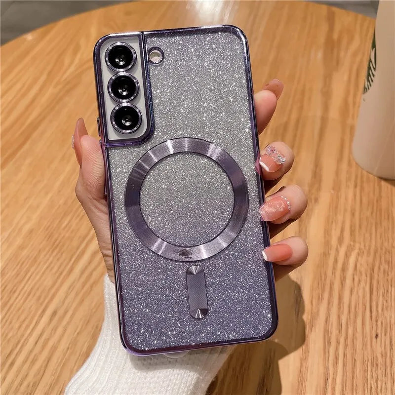 Galaxy Series - Luxury Glitter Magsafe Case