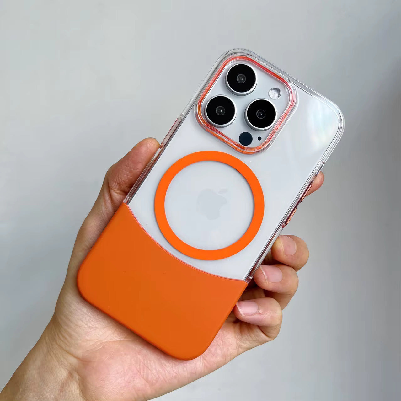 iPhone Series - Transparent MagSafe Shell Case