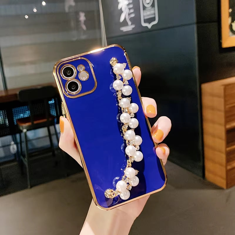Floral Pearl Case - Galaxy