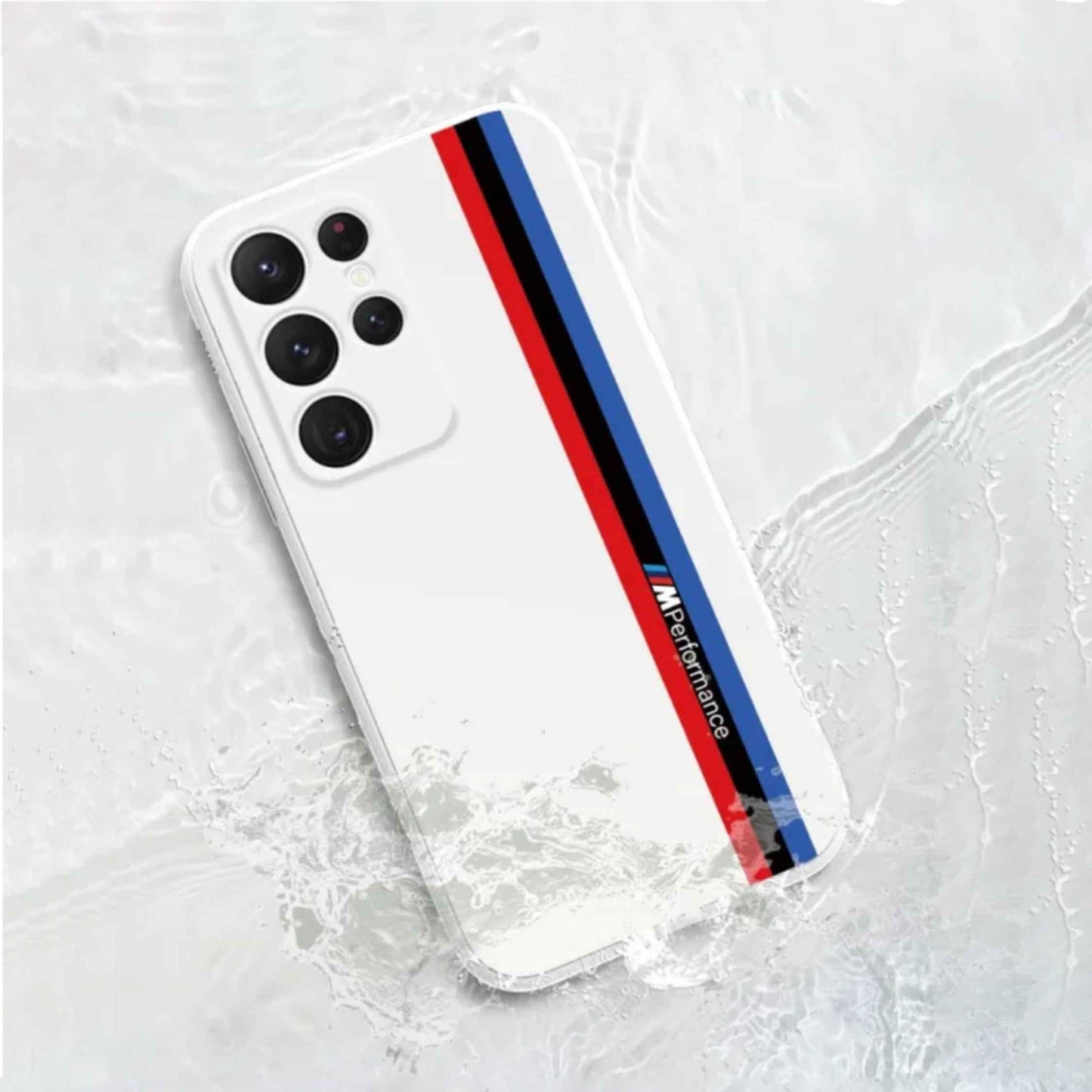 Galaxy Ultra Series - Fashionable Silicone Straight Side Track Case