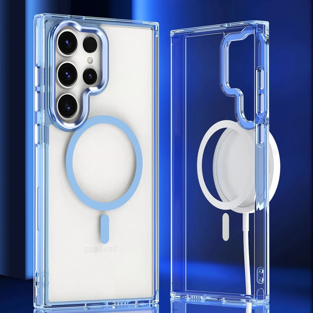 Ice Color Transparent Protective Case - Galaxy