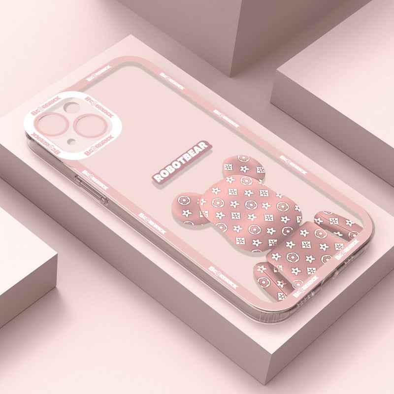 iPhone 14 Series - Bearbrick Soft Gel Rubber Case