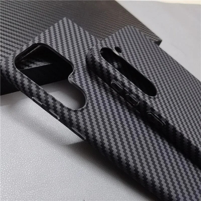 Galaxy S22 Ultra - Ultra Thin Carbon Fiber Texture Case
