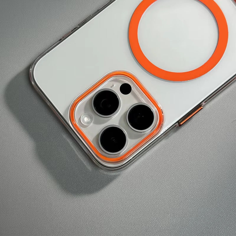 iPhone Series - Transparent MagSafe Shell Case