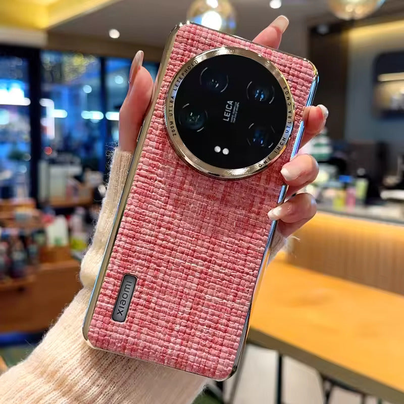 Retro Knitted Woven Fabric Case - OnepPlus