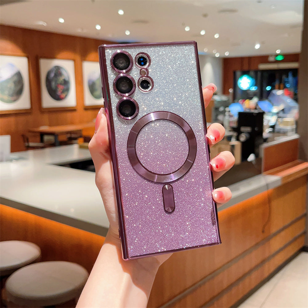 Galaxy Series - Luxury Glitter Magsafe Case