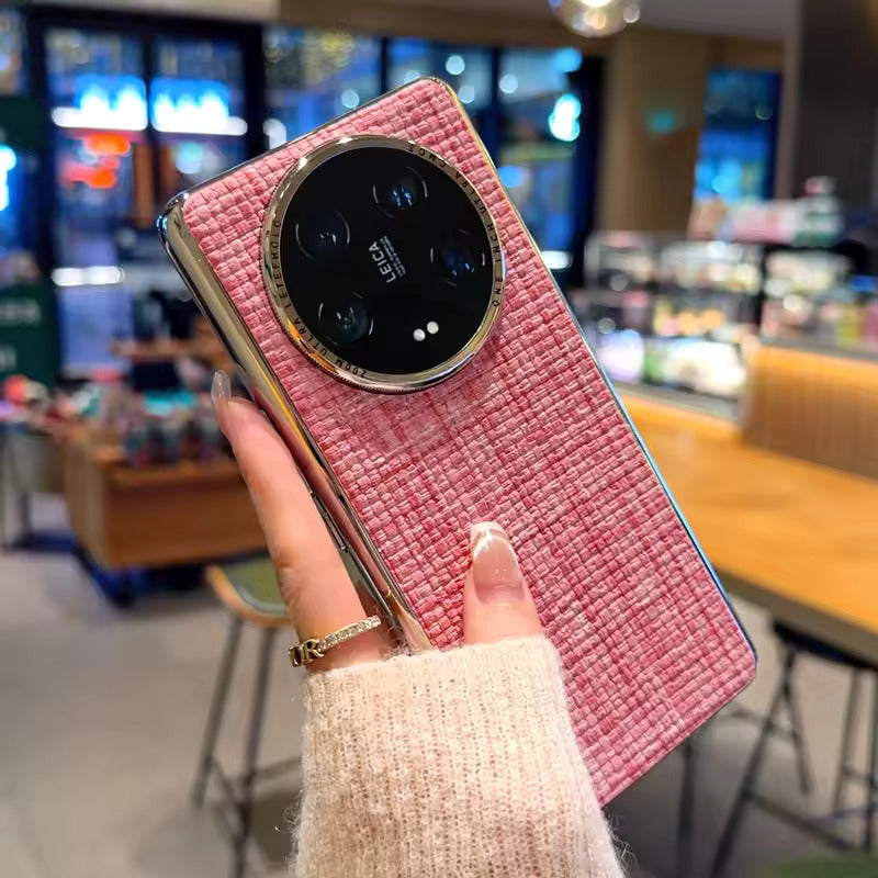 Retro Knitted Woven Fabric Case - OnepPlus