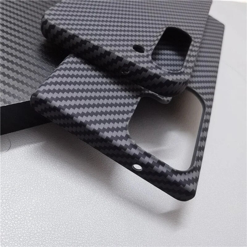 Galaxy S22 Ultra - Ultra Thin Carbon Fiber Texture Case