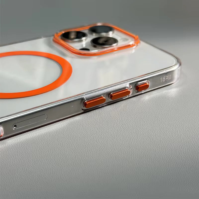 iPhone Series - Transparent MagSafe Shell Case