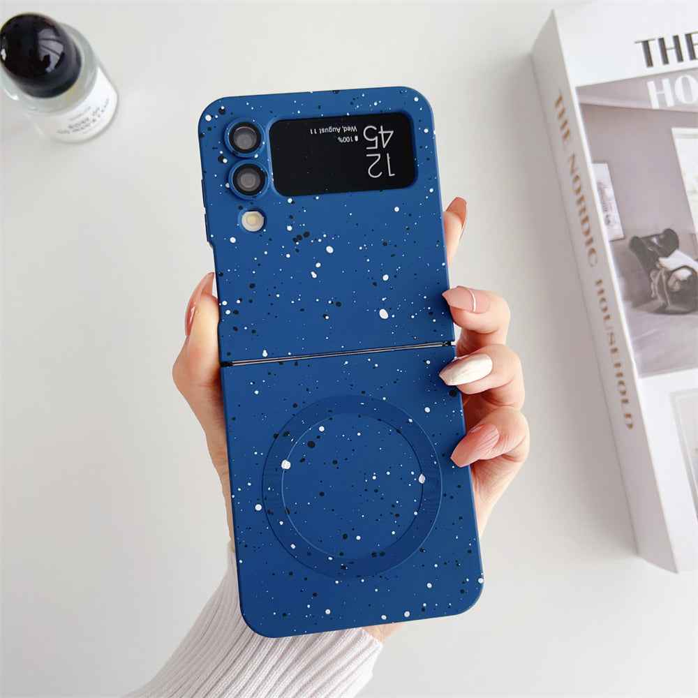 Galaxy Z Flip Series - Magnetic Fashion Ink Matte Case