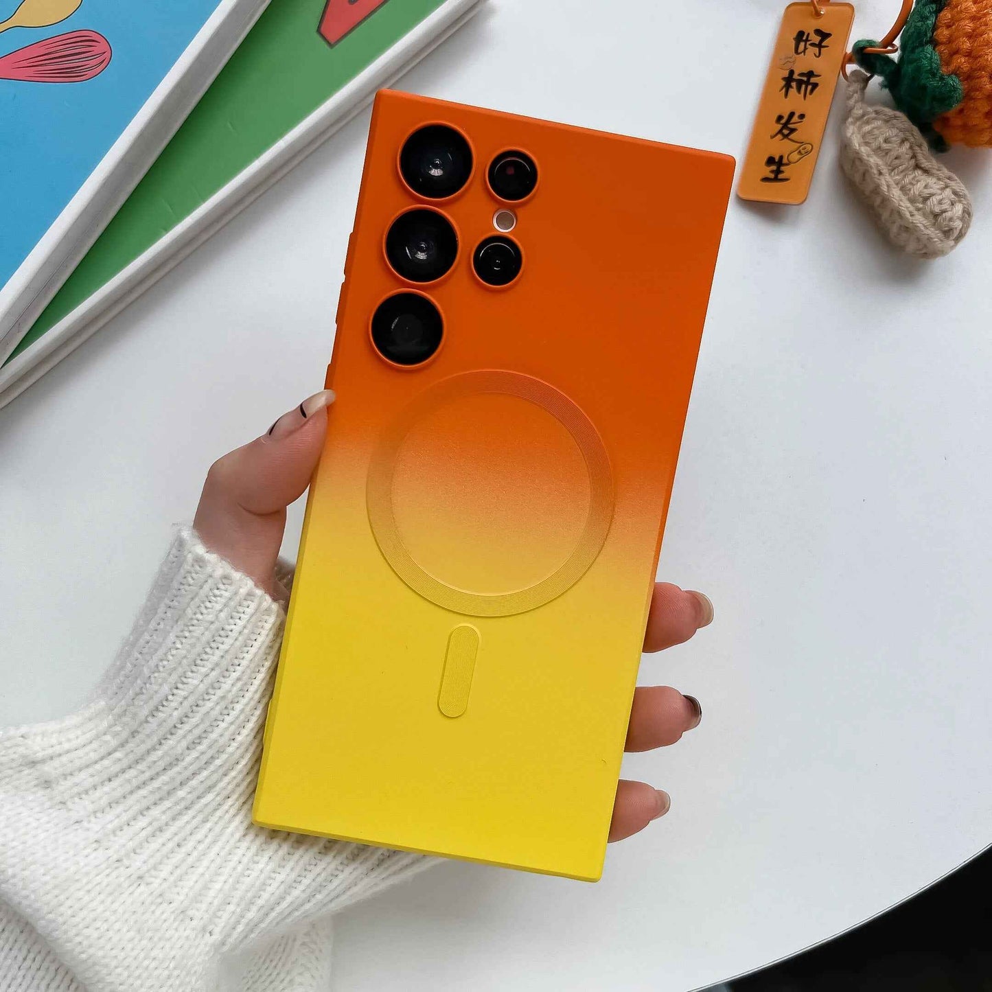 S23 Series - Silicone Gradient Color Phone Case