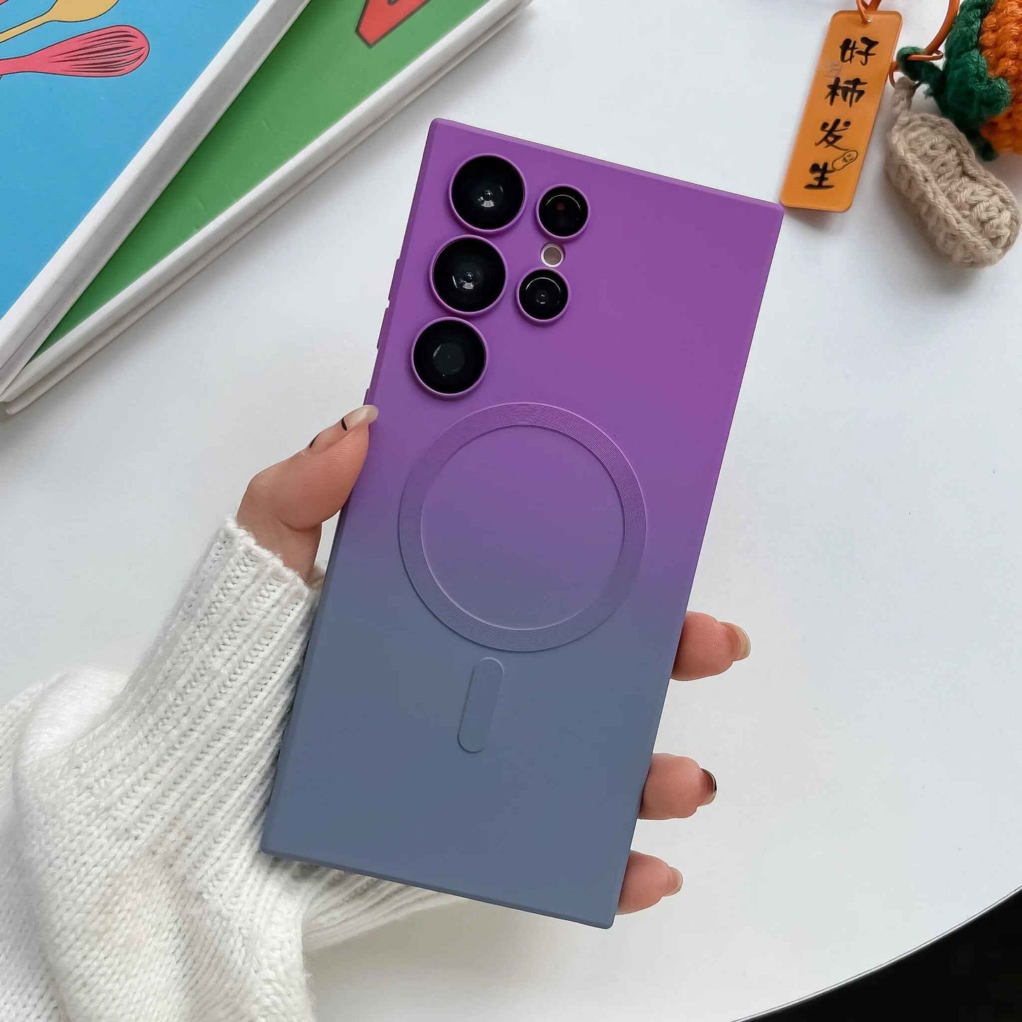 S23 Series - Silicone Gradient Color Phone Case