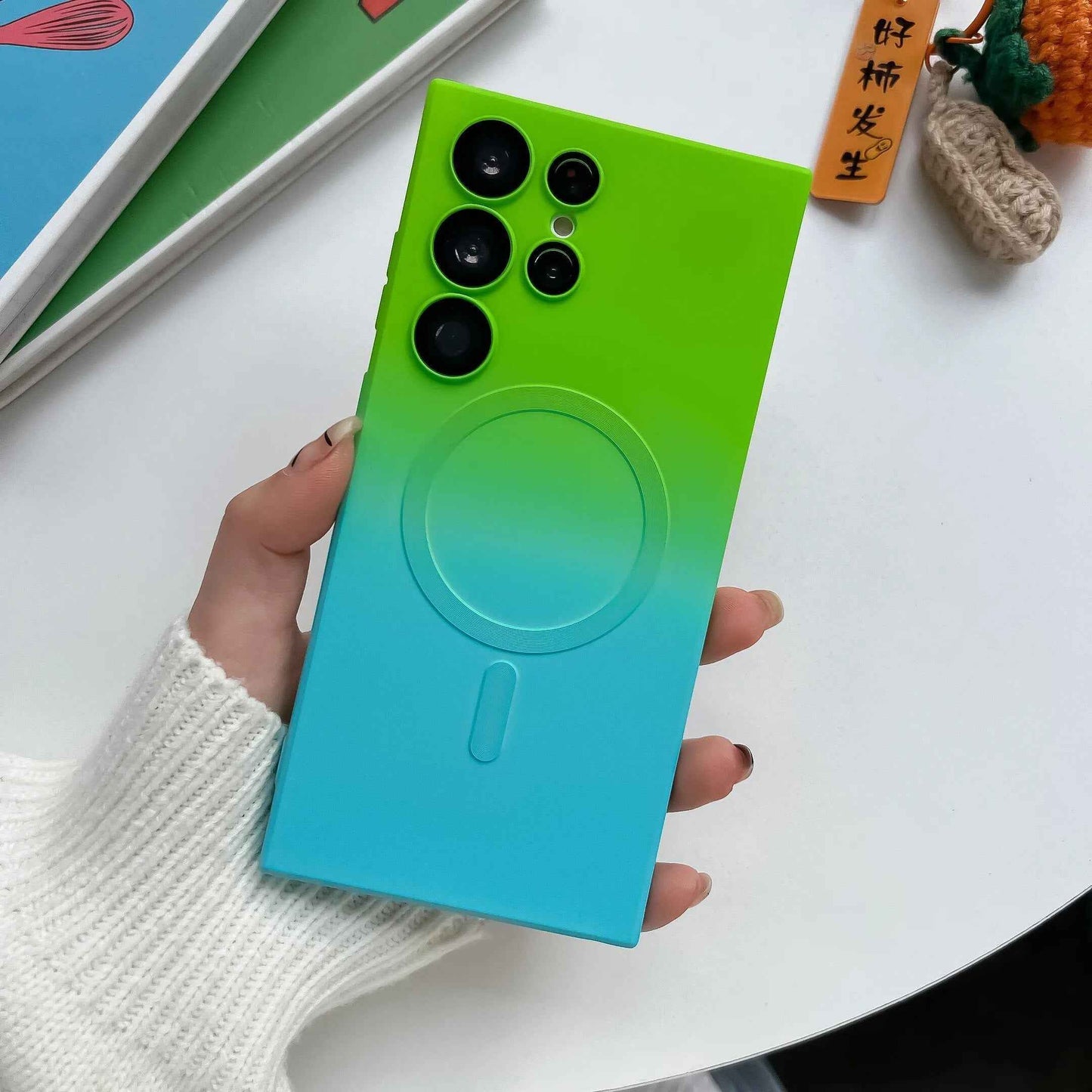S23 Series - Silicone Gradient Color Phone Case