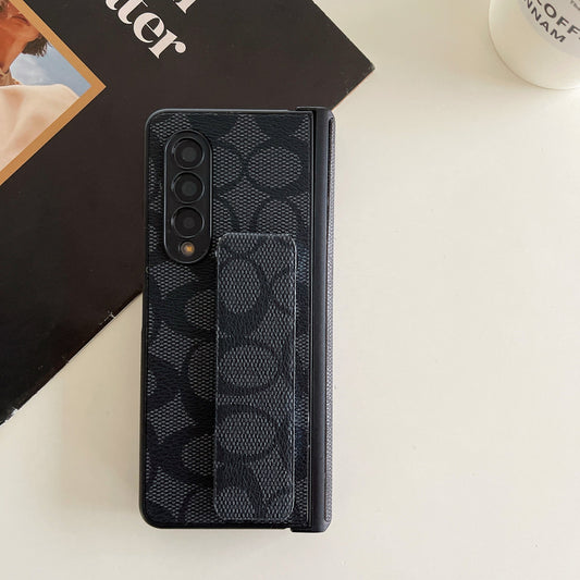 Galaxy Z Fold Series - Leather Wristband Case