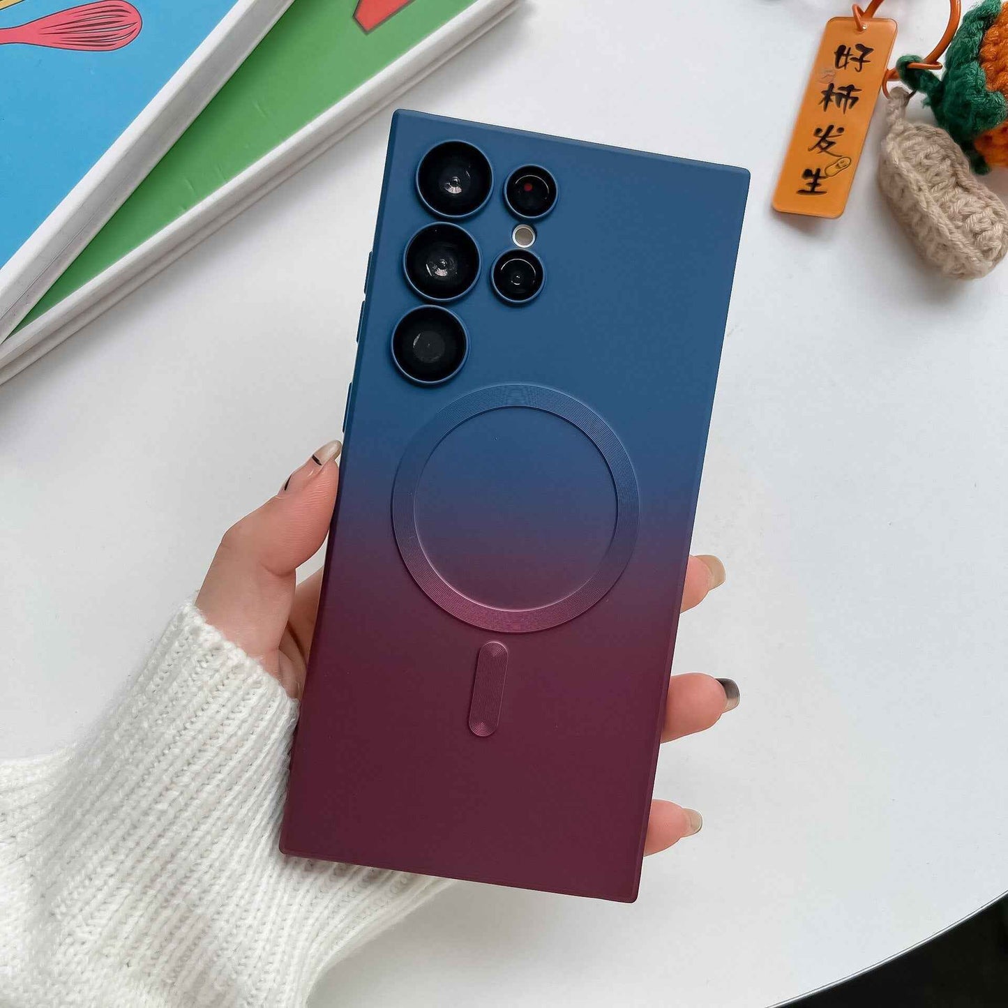 S23 Series - Silicone Gradient Color Phone Case