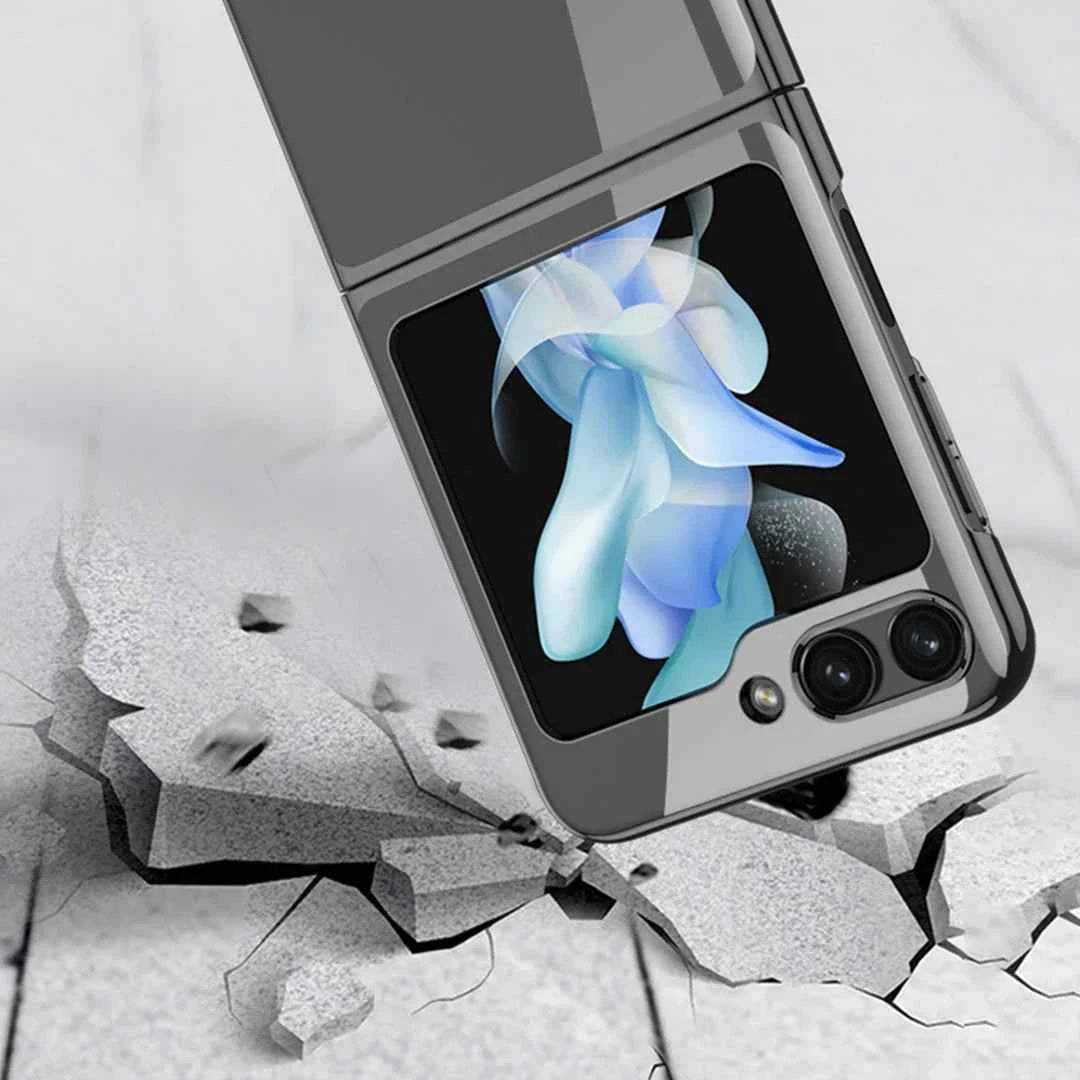 Galaxy Z Flip 5 - Luxury Glitter Transparent Case