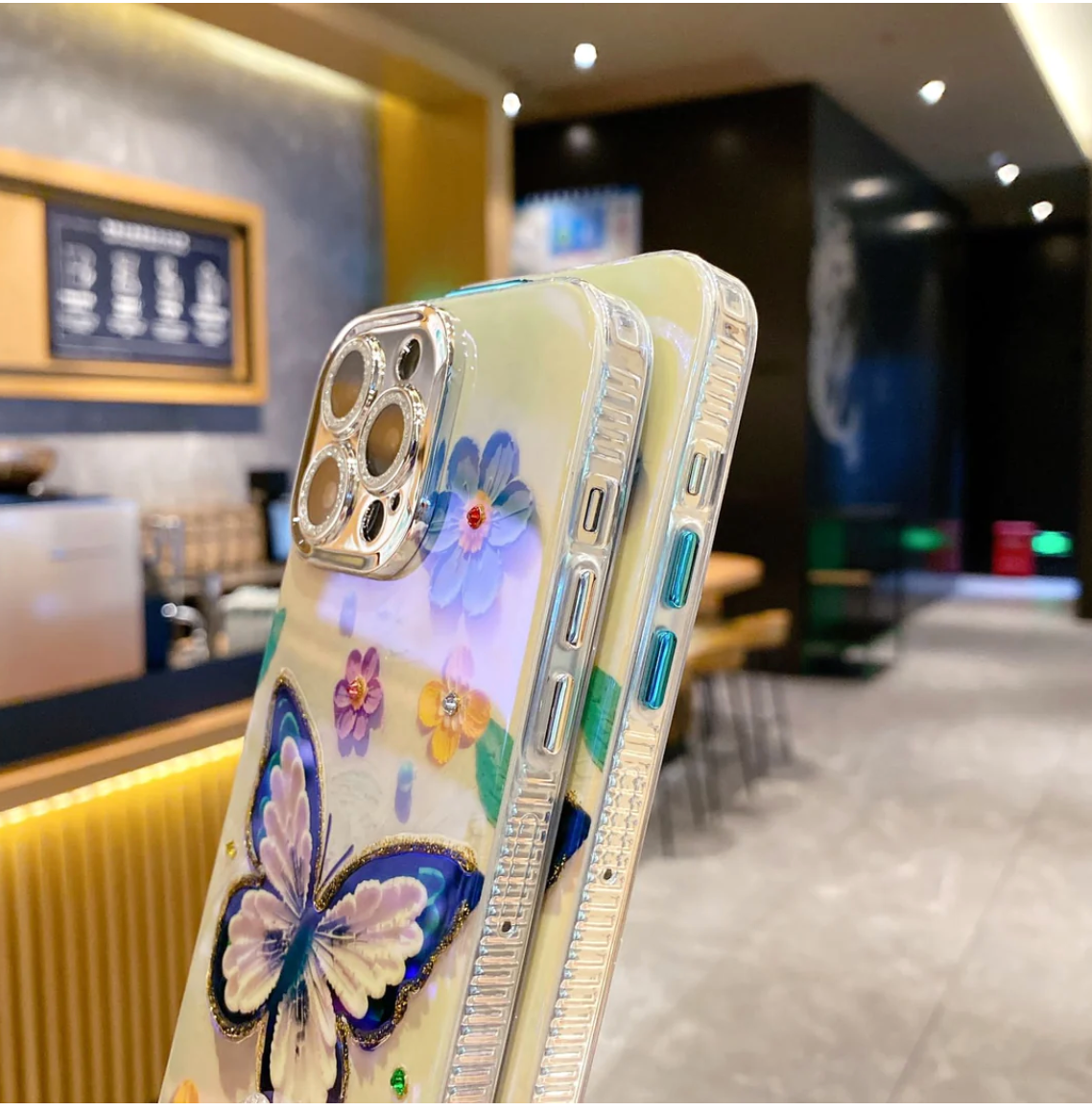 Butterfly Floral Case