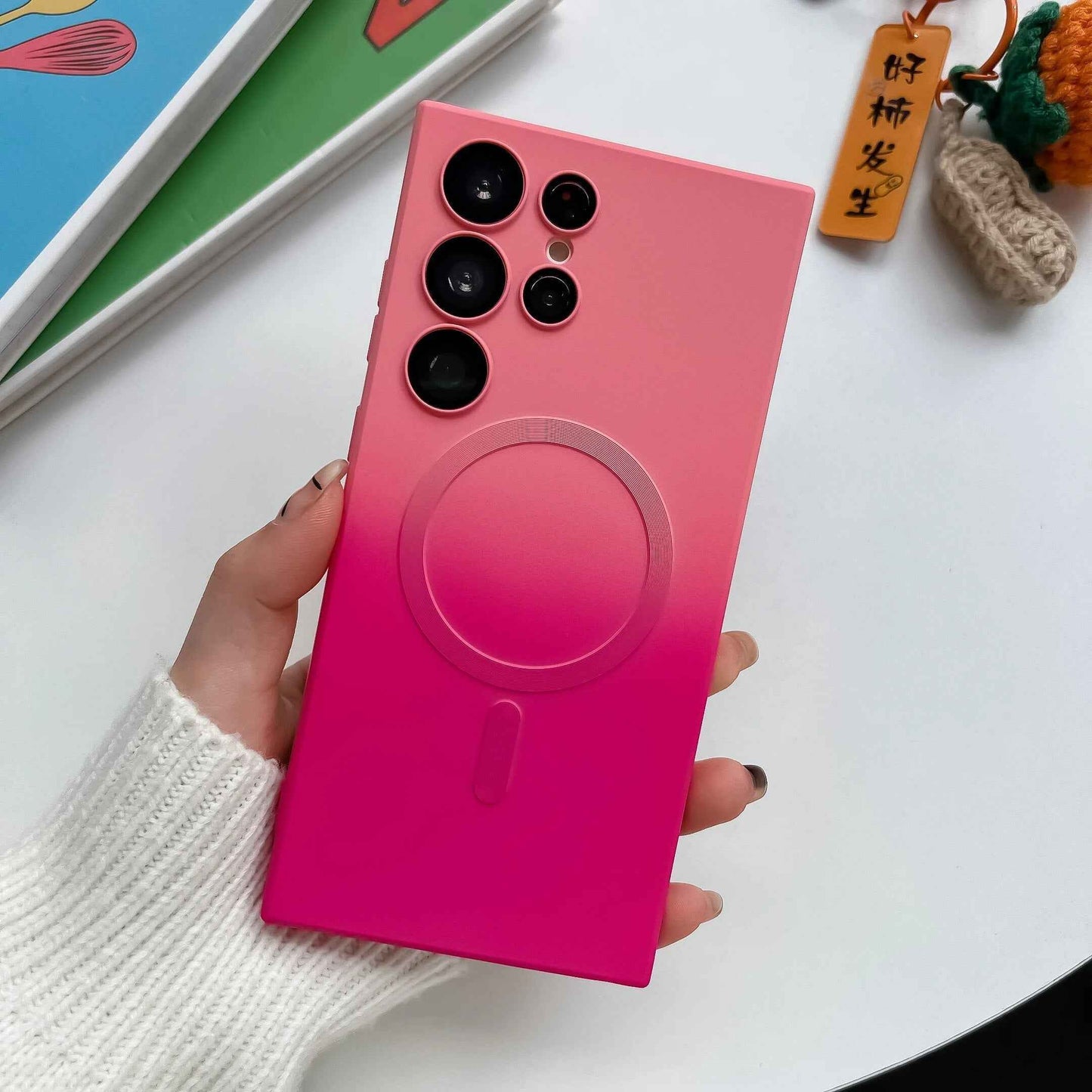 S23 Series - Silicone Gradient Color Phone Case