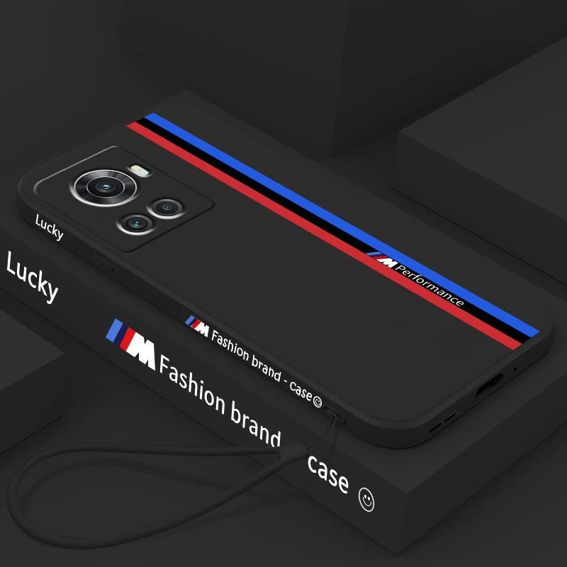 Fashionable Silicone Straight Side Track Case - OnePlus Series