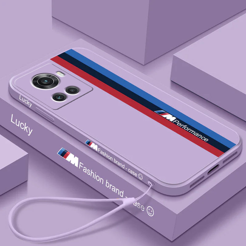 Fashionable Silicone Straight Side Track Case - OnePlus Series
