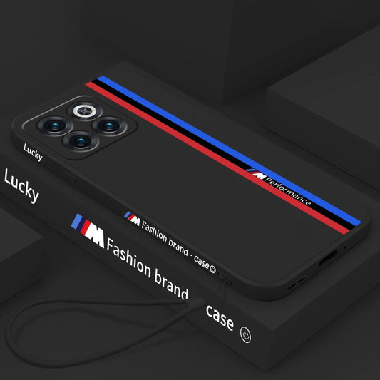 Fashionable Silicone Straight Side Track Case - OnePlus Series