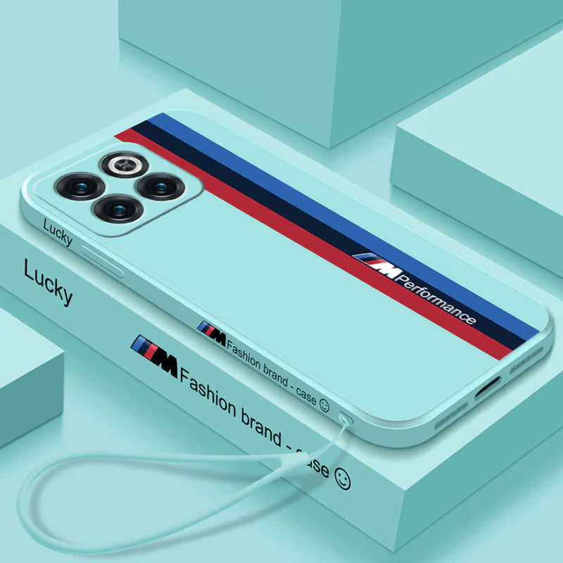 Fashionable Silicone Straight Side Track Case - OnePlus Series