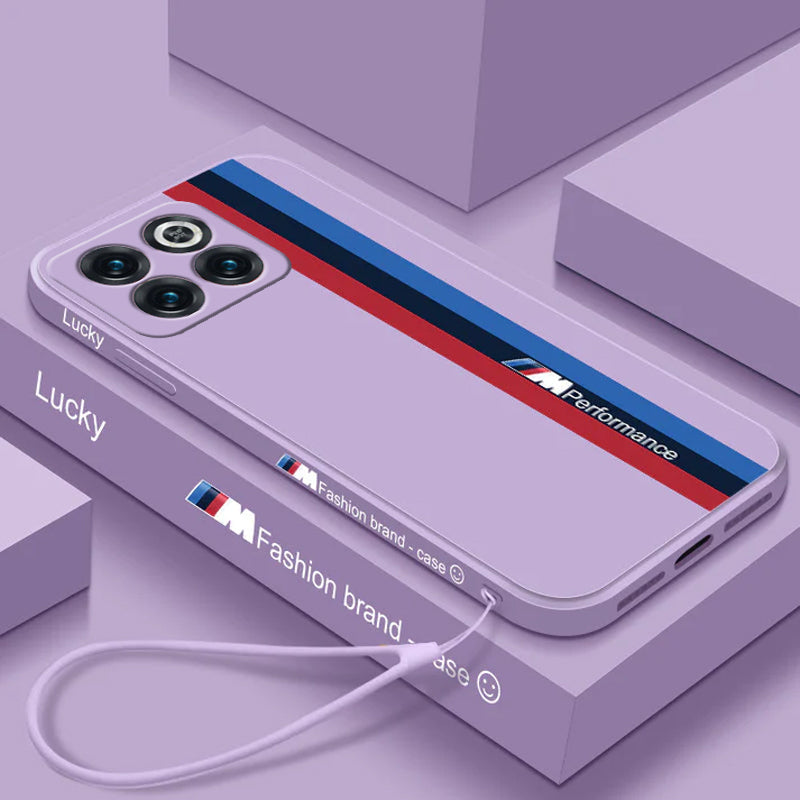 Fashionable Silicone Straight Side Track Case - OnePlus Series