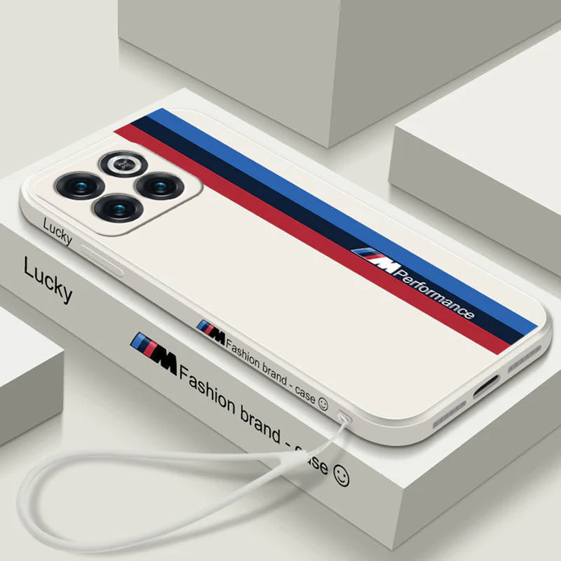 Fashionable Silicone Straight Side Track Case - OnePlus Series
