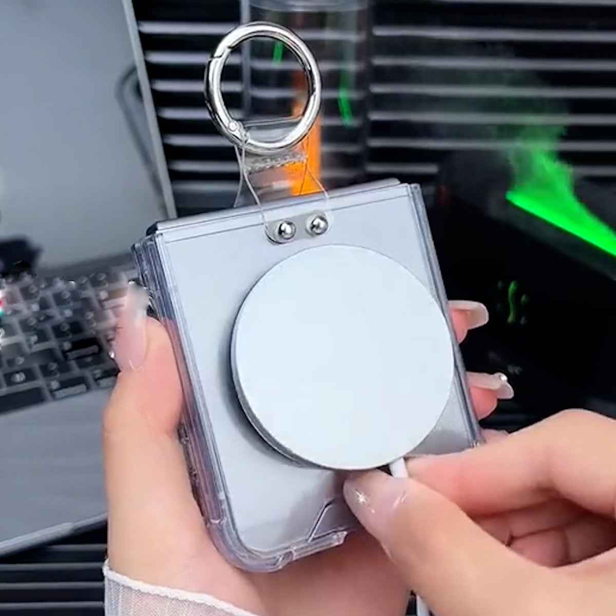 CrystalMag Clear Case - Galaxy