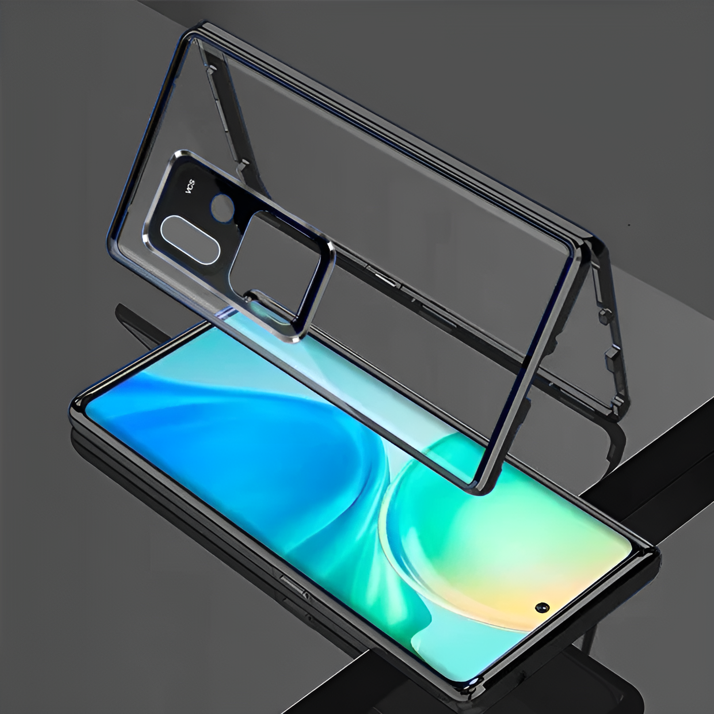 Vivo V30 Series Double Sided Magnetic Metal Frame Case