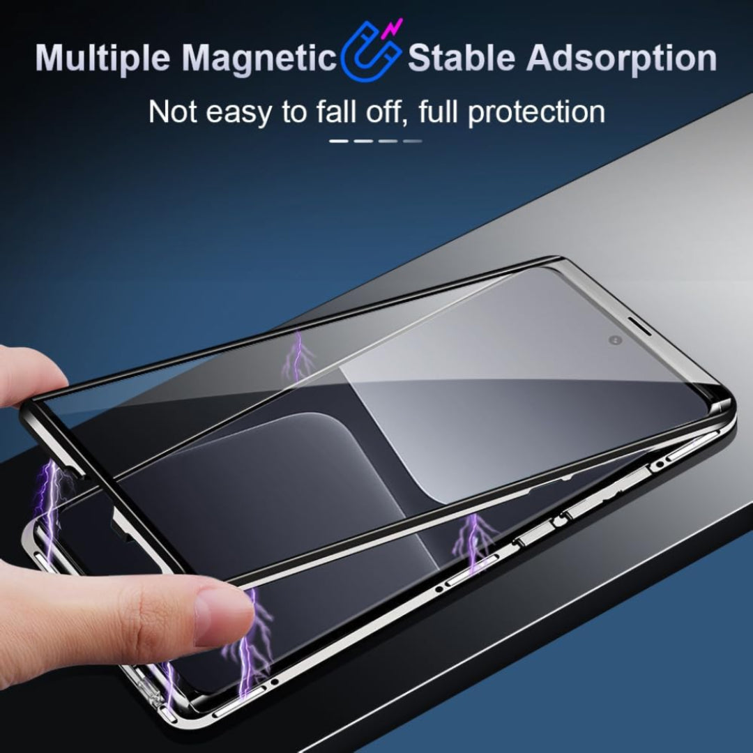 Xiaomi 14 Double Sided Magnetic Metal Frame Case