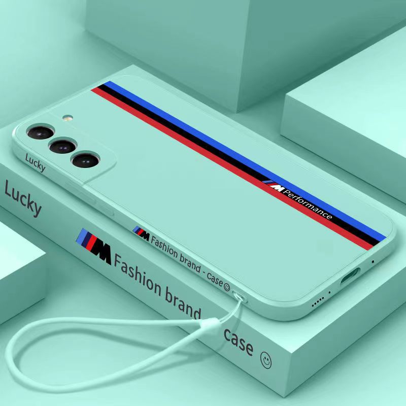 Galaxy S Series -Fashionable Silicone Straight Side Track Case