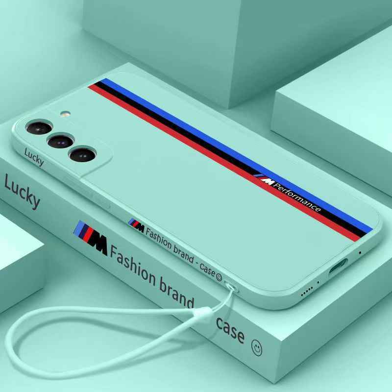 Galaxy Ultra Series - Fashionable Silicone Straight Side Track Case