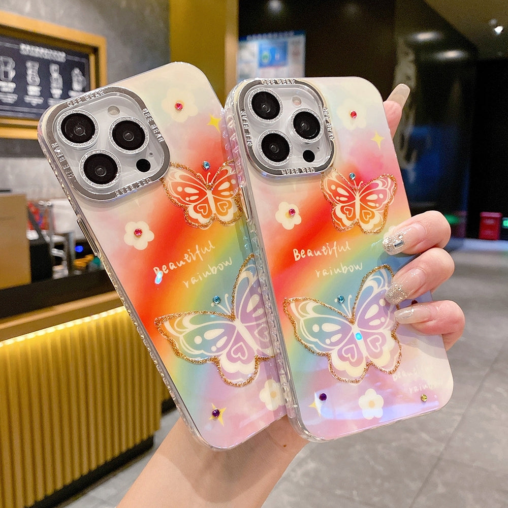 iPhone 14 Series - Rainbow Butterfly Case