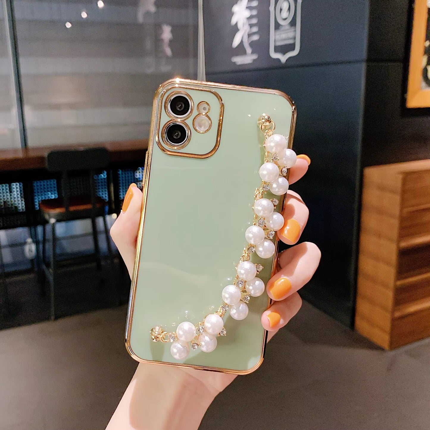 Floral Pearl Case - Galaxy
