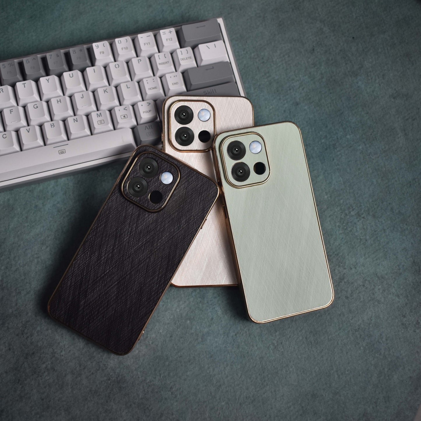 Golden Edge Bamboo Texture Case - OnePlus