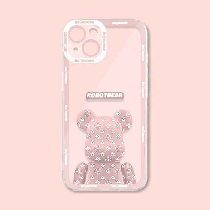 iPhone 14 Series - Bearbrick Soft Gel Rubber Case