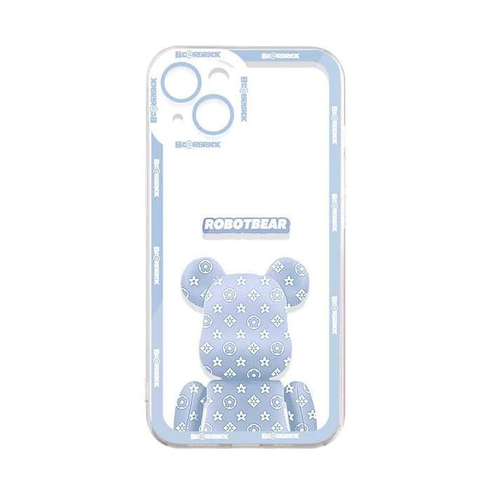 iPhone 14 Series -  Bearbrick Soft Gel Rubber Case