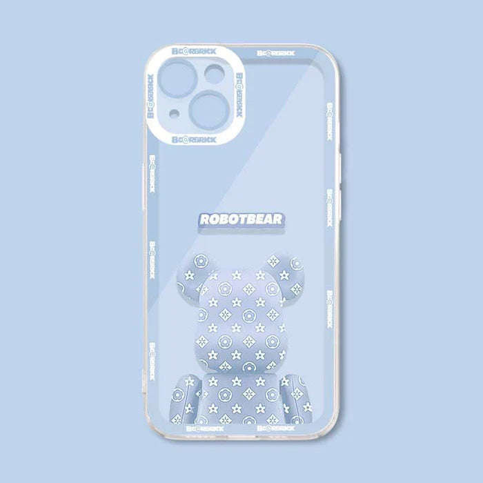 iPhone 14 Series -  Bearbrick Soft Gel Rubber Case