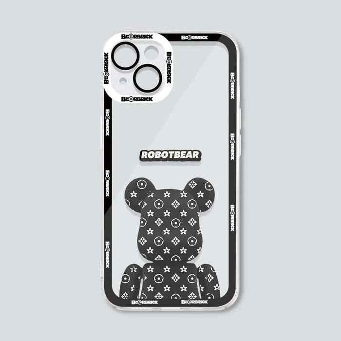 iPhone 14 Series - Bearbrick Soft Gel Rubber Case