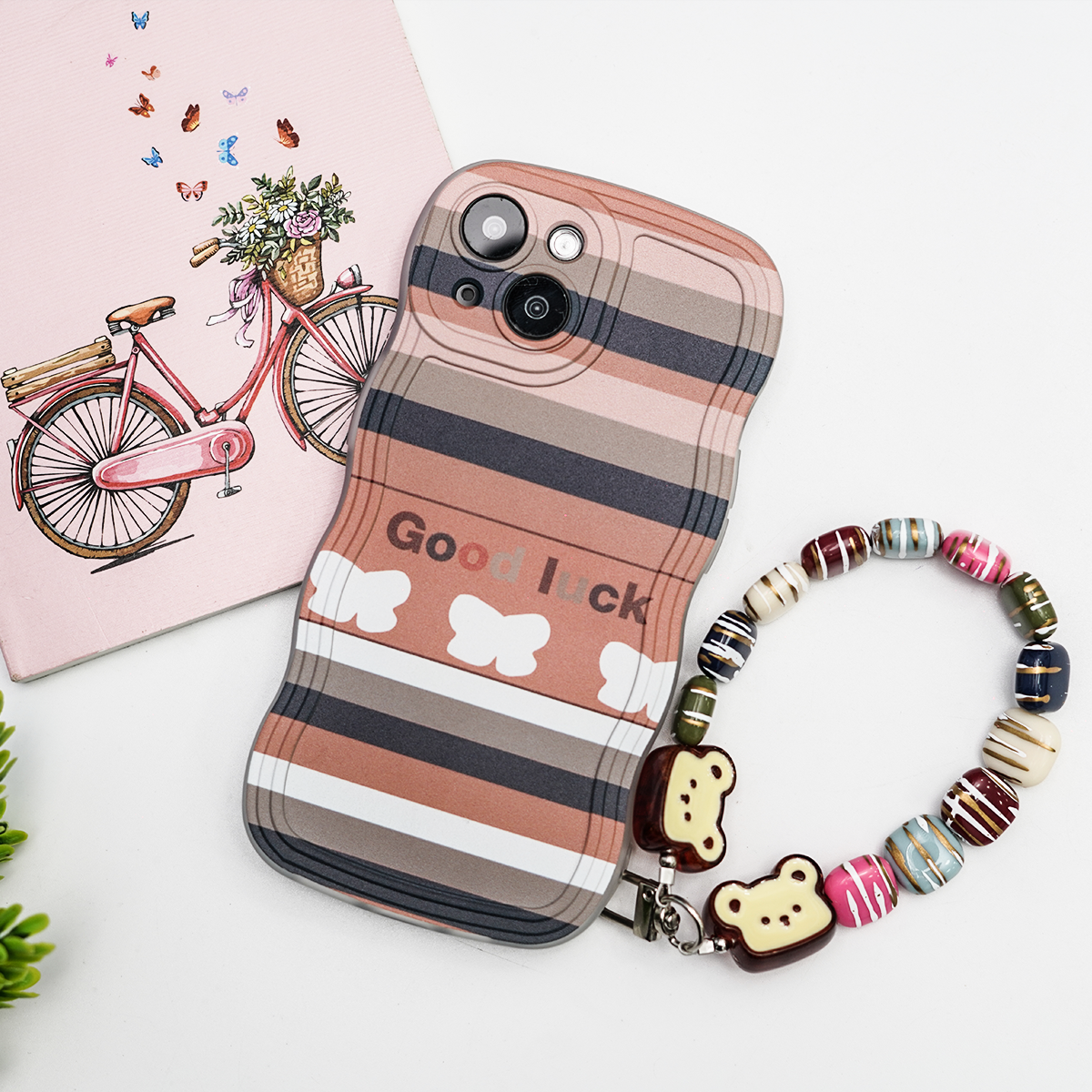 Cute Striped Pattern Case - iPhone