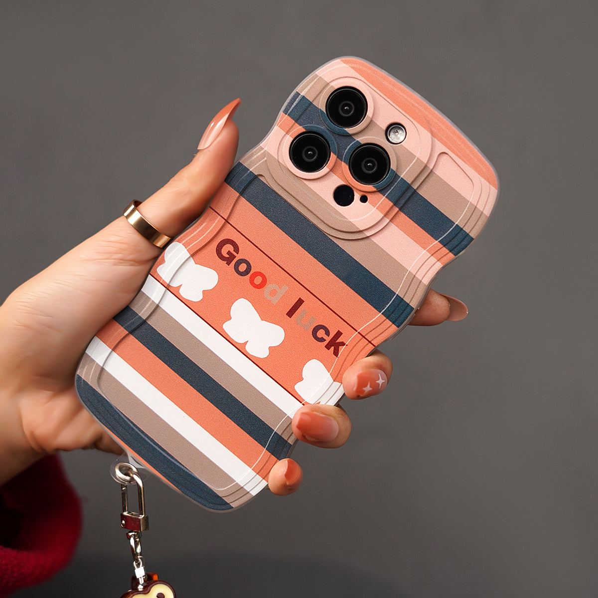 Cute Striped Pattern Case - iPhone