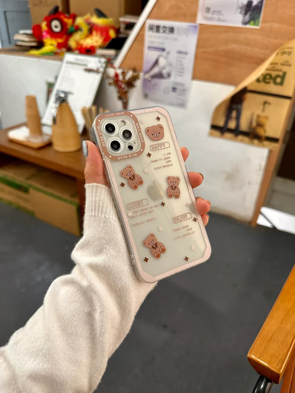 iPhone - Brown Bear Case