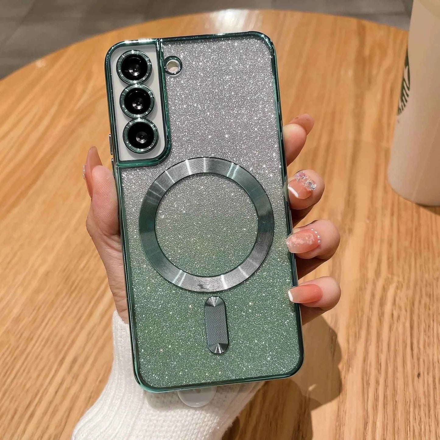 Galaxy S Series - Luxury Glitter Magsafe Case