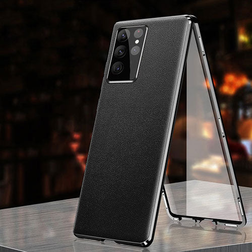Dual Sided Leather Magnetic Case - Samsung