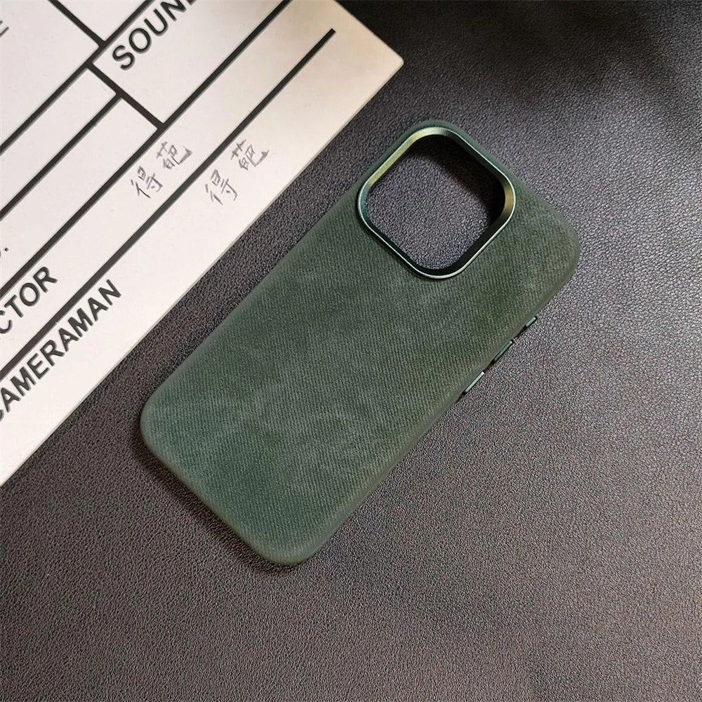 iPhone Series - Velvet Edge Leather Case