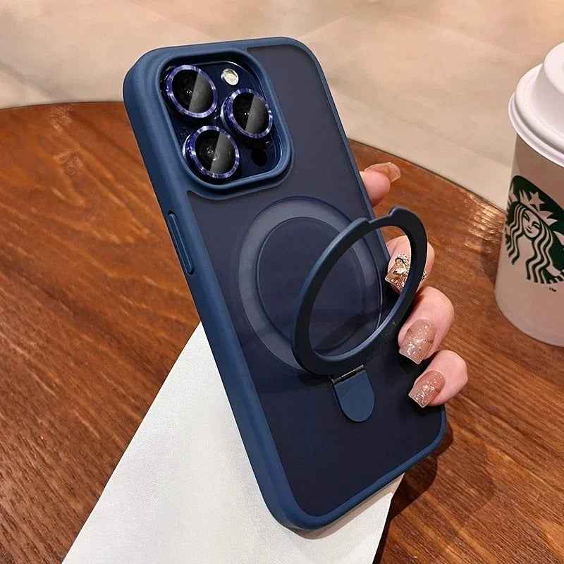 iPhone series - Translucent Frosted Magnetic Case