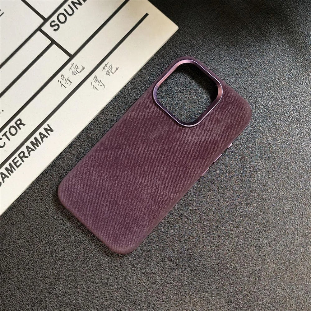 iPhone Series - Velvet Edge Leather Case