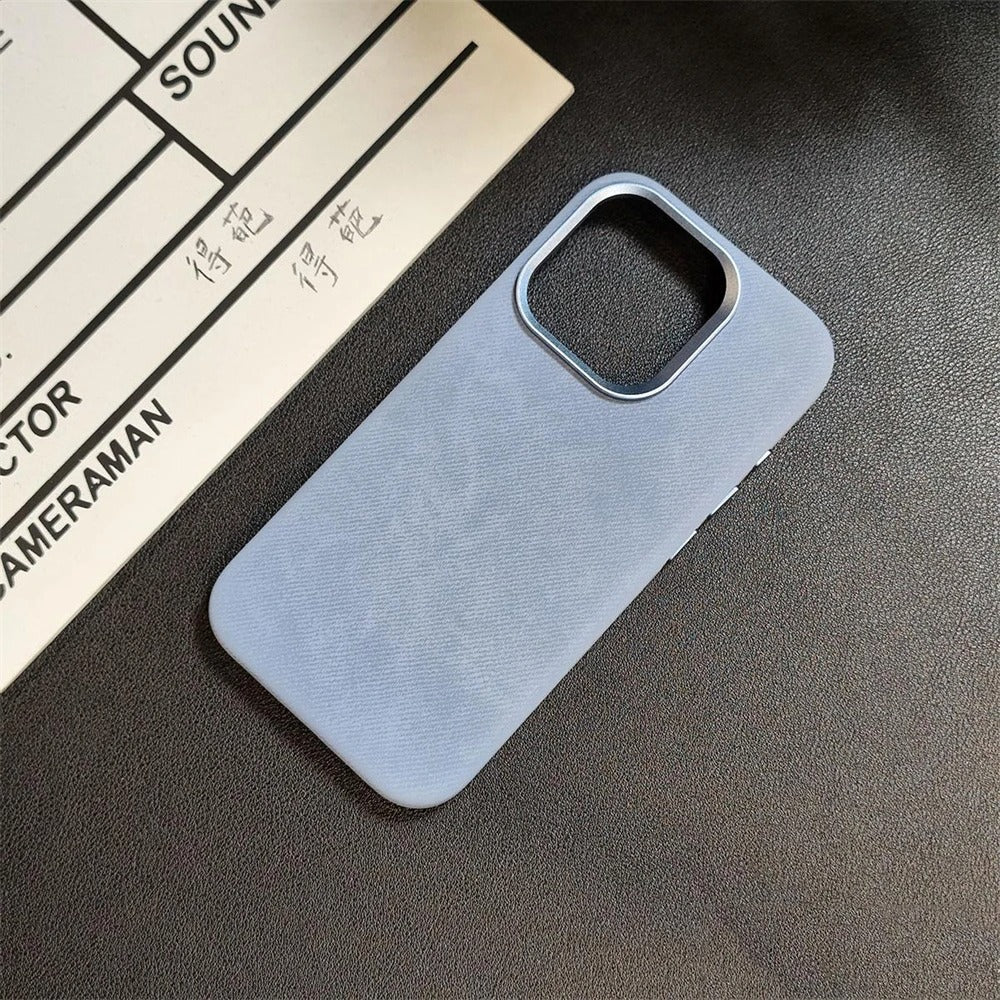 iPhone Series - Velvet Edge Leather Case